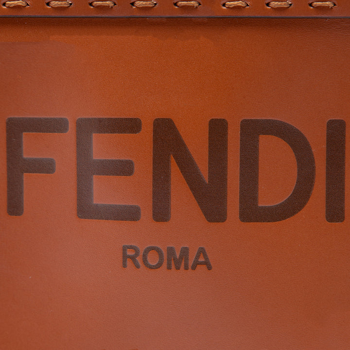 Fendi Mini Cuir Sunshine Shopper Cabas