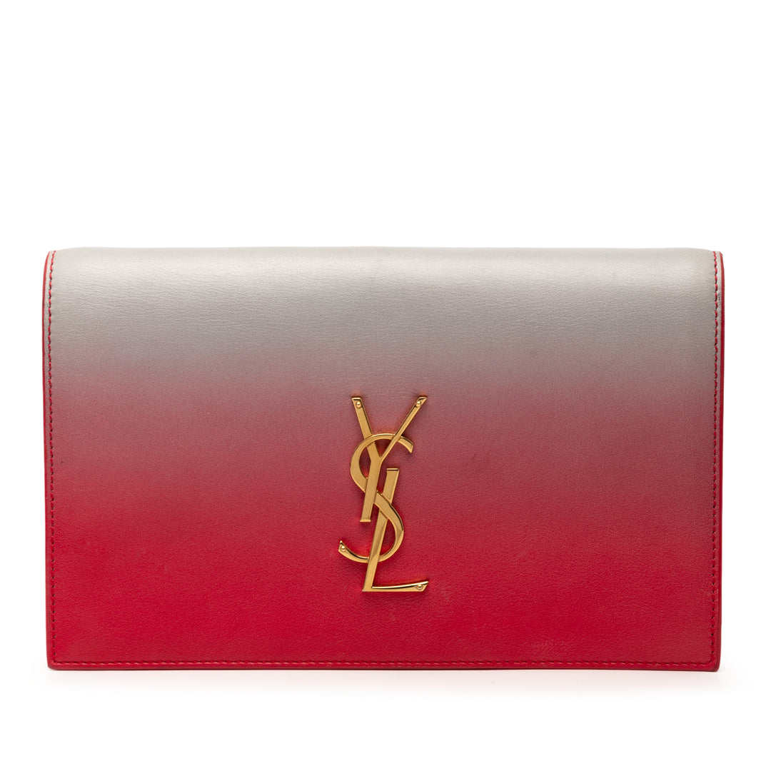 Saint Laurent Smooth Ombre Cuir de veau Monogram Kate Pochette – GABY PARIS Authentique