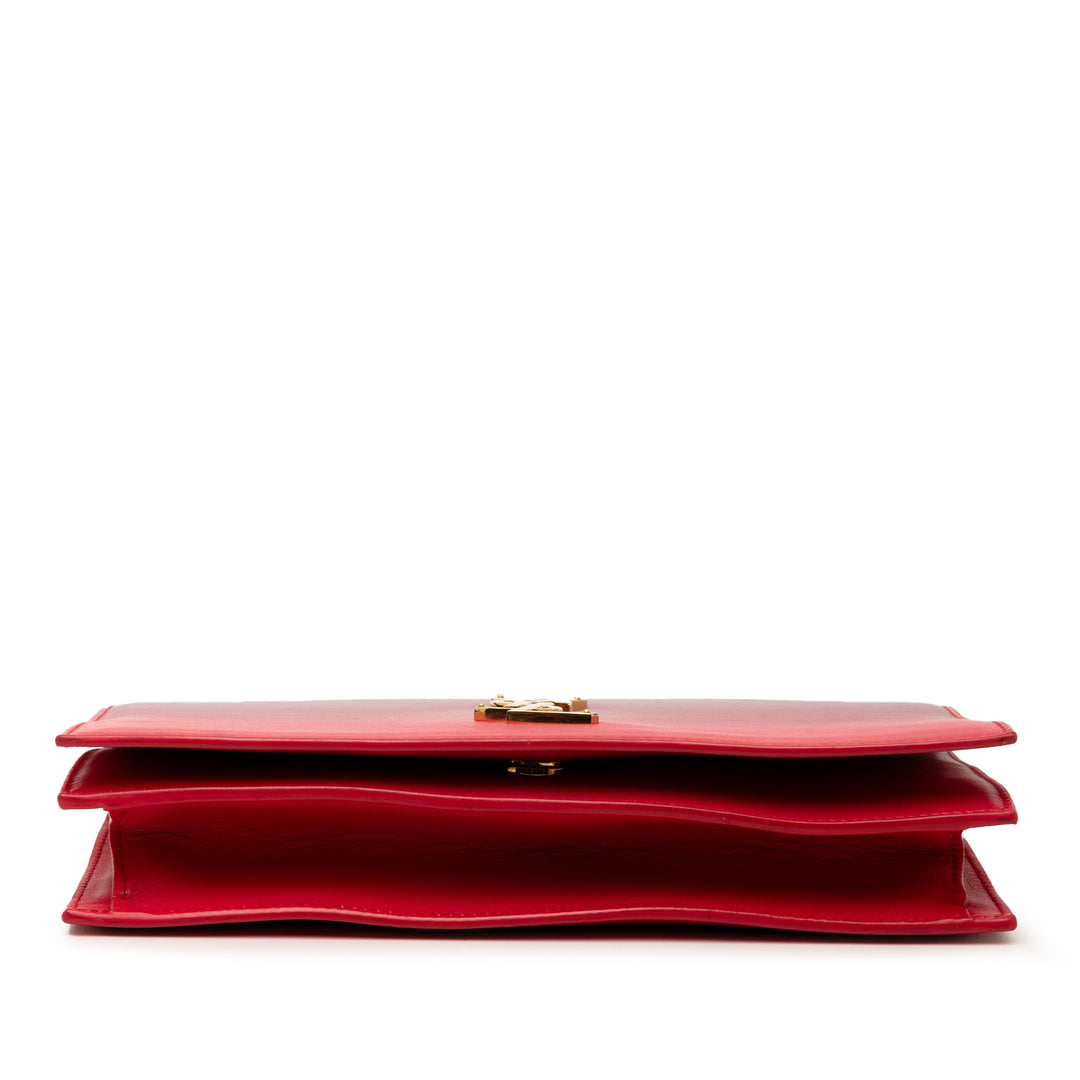 Saint Laurent Smooth Ombre Cuir de veau Monogram Kate Pochette – GABY PARIS Authentique