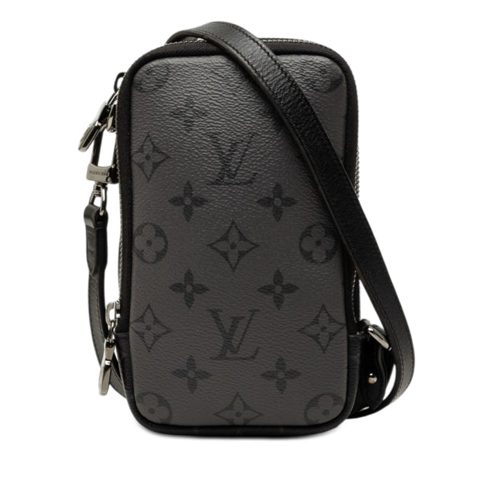 Louis Vuitton Monogram Eclipse Reverse Double Phone Pochette