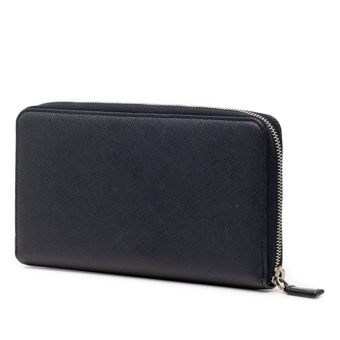 Prada Saffiano Portefeuille long zippé