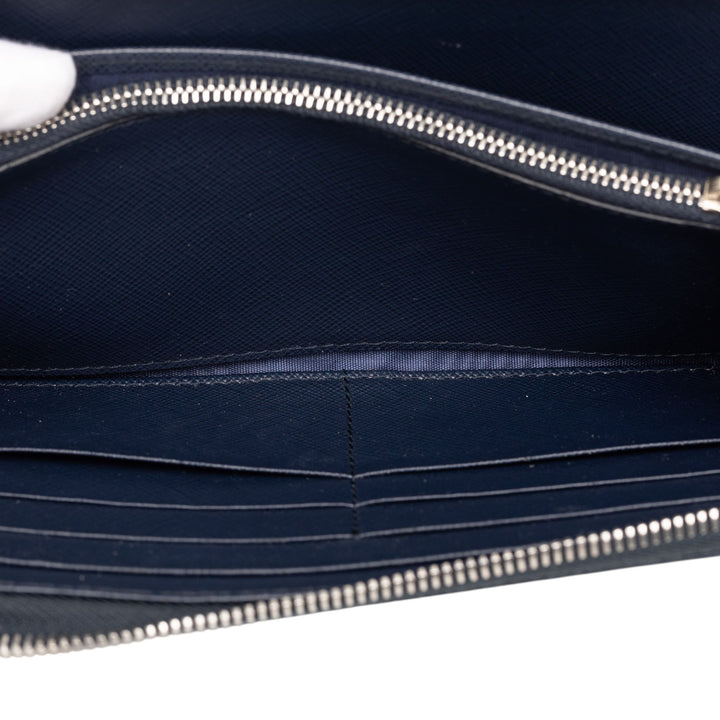 Prada Saffiano Portefeuille long zippé