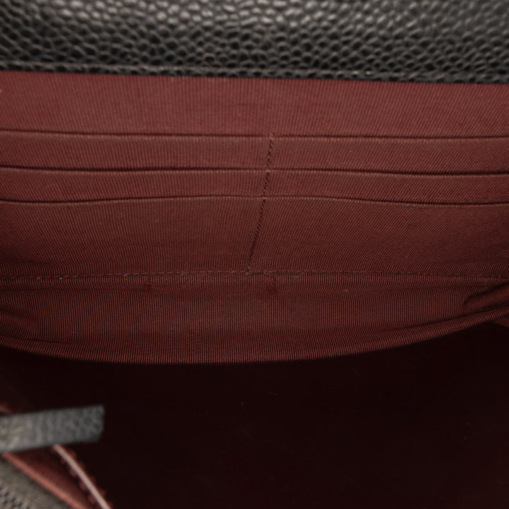 Chanel CC Matelassé Caviar Wallet on Chain