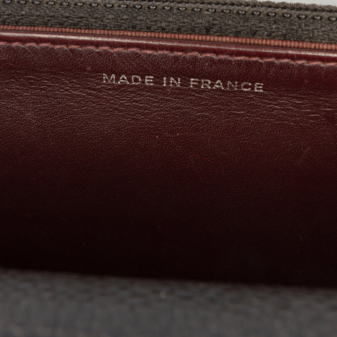 Chanel CC Matelassé Caviar Wallet on Chain