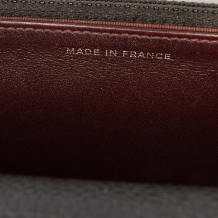 Chanel CC Matelassé Caviar Wallet on Chain