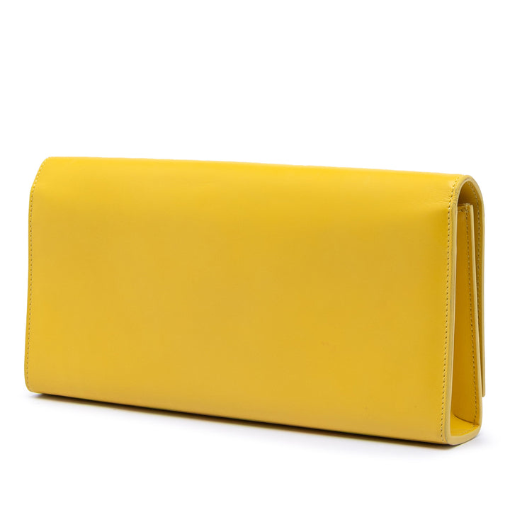 Saint Laurent Smooth Cuir Cassandre Pochette