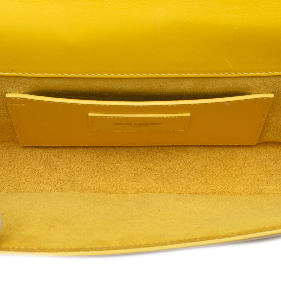 Saint Laurent Smooth Cuir Cassandre Pochette