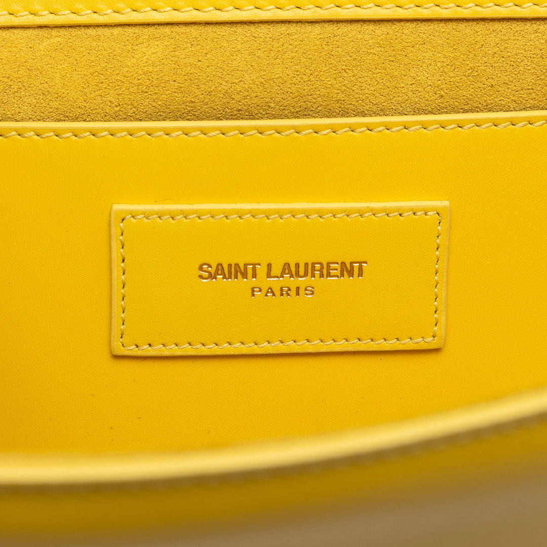 Saint Laurent Smooth Cuir Cassandre Pochette