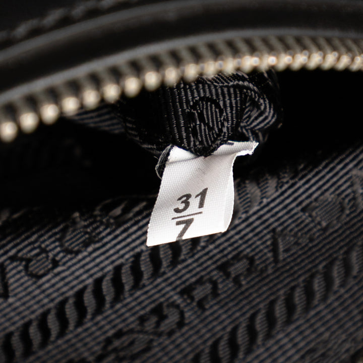 Prada Small City Veau Surpiqué Twin Pocket Sac