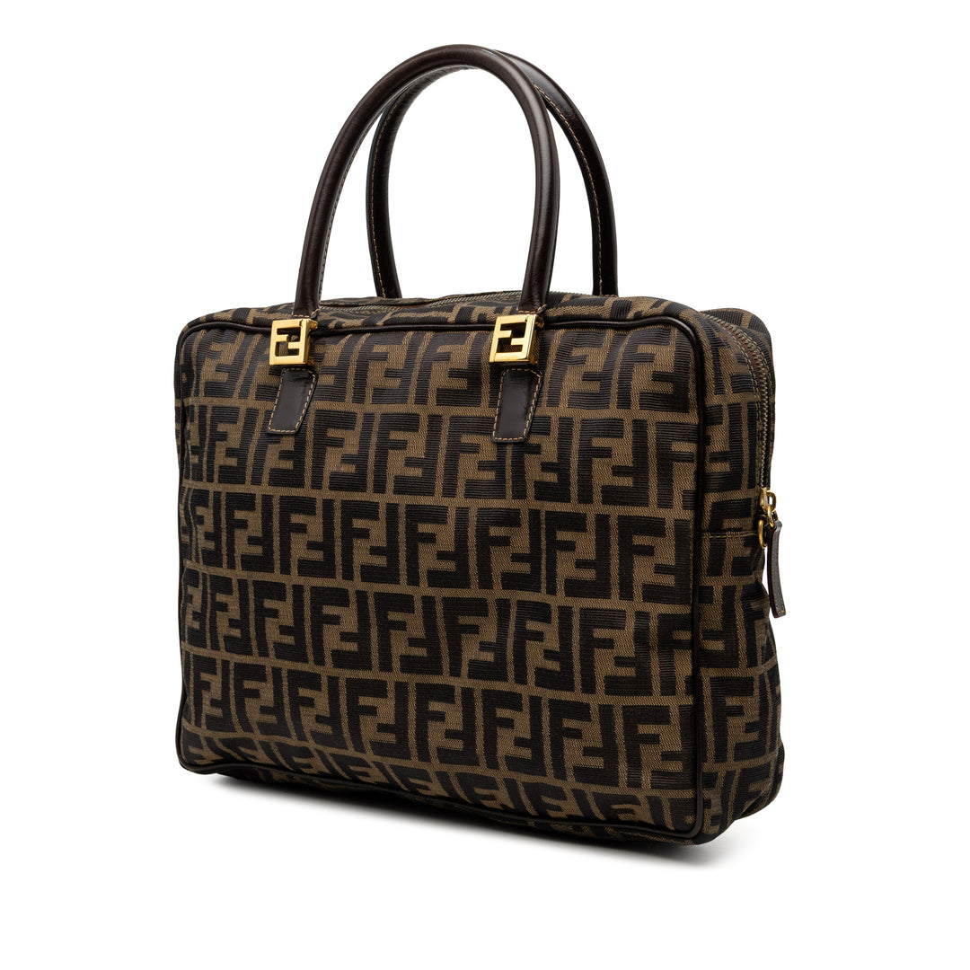 Fendi Zucca Business Sac Marron