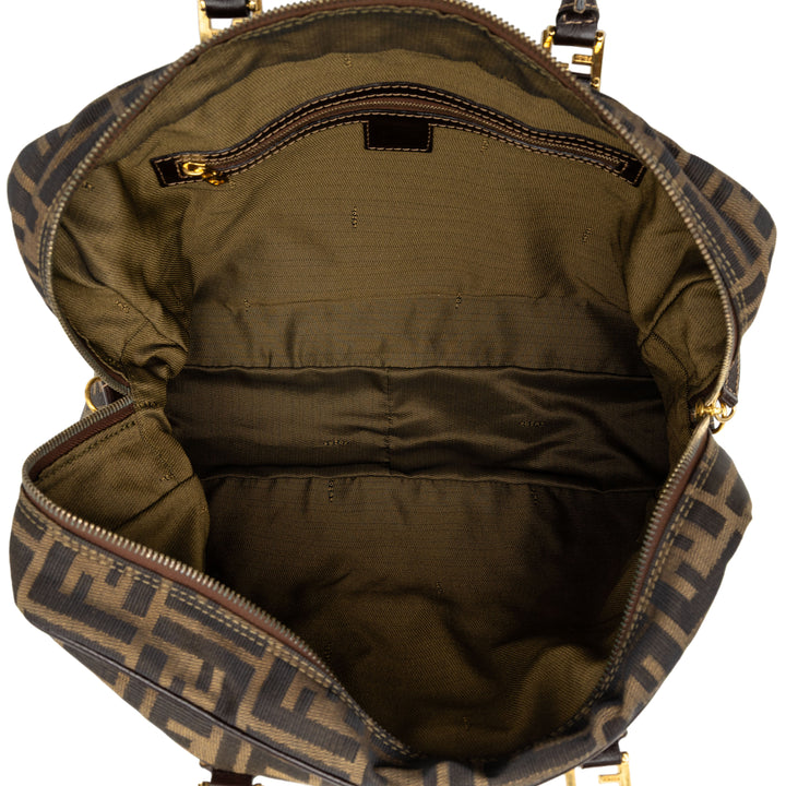 Fendi Zucca Business Sac Marron