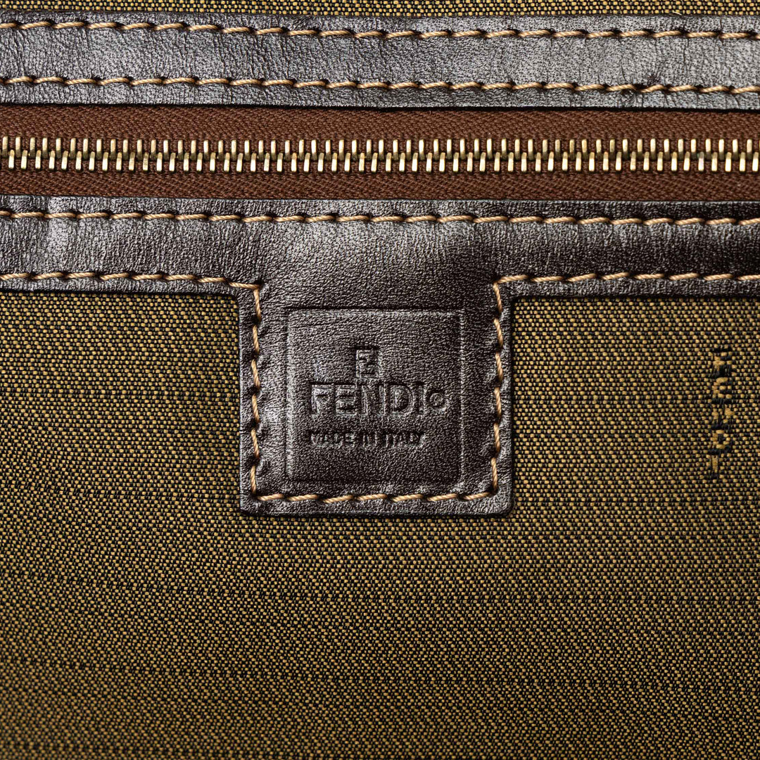 Fendi Zucca Business Sac Marron