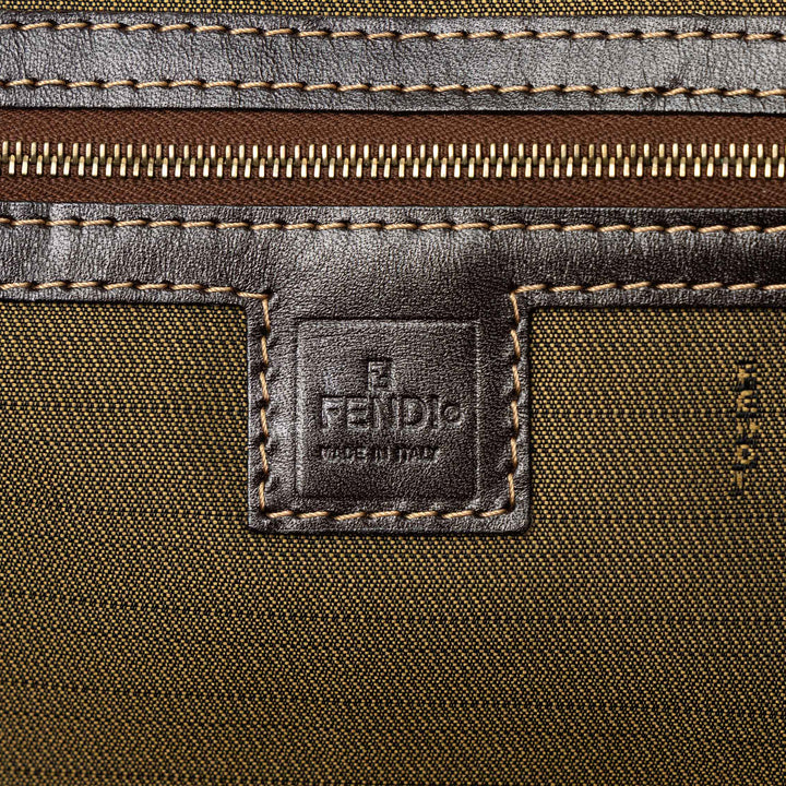 Fendi Zucca Business Sac Marron