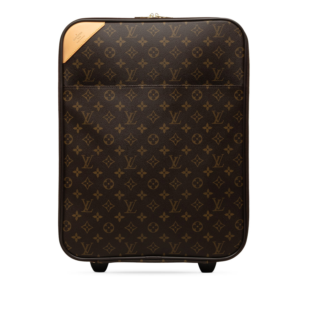 Louis Vuitton Pegase 45 Monogram Marron – vue principale – GABY PARIS