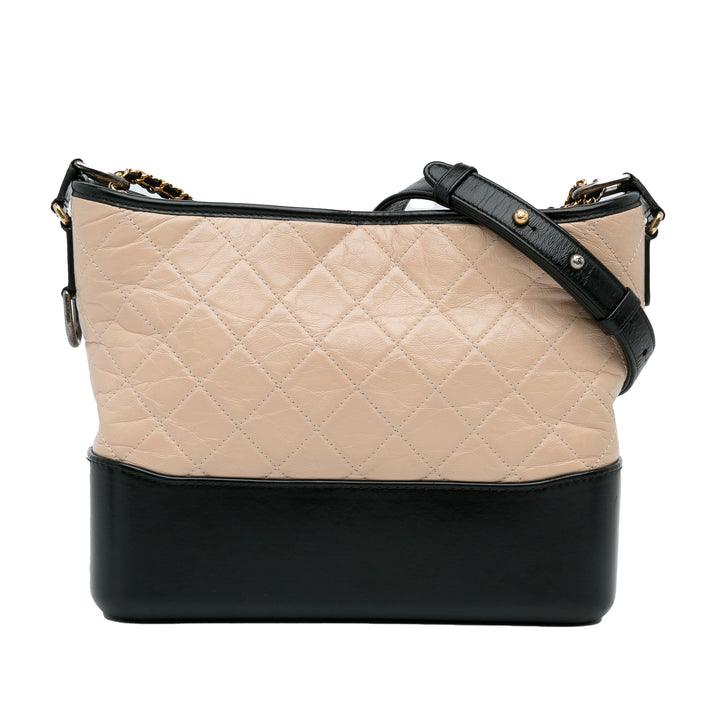 Chanel Medium Bicolor Cuir d’agneau Gabrielle Sac porté croisé