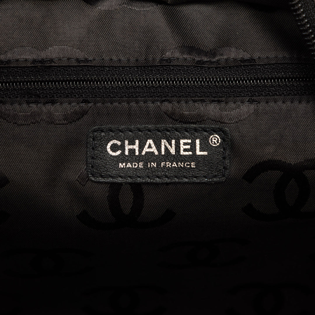 Chanel Matelassé Cambon Ligne Cabas Grand Cuir d'agneau