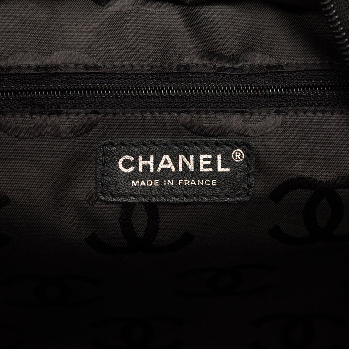 Chanel Matelassé Cambon Ligne Cabas Grand Cuir d'agneau