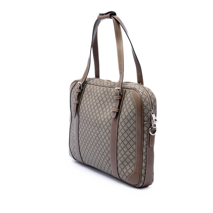 Diamante Business Sac Toile enduite Beige