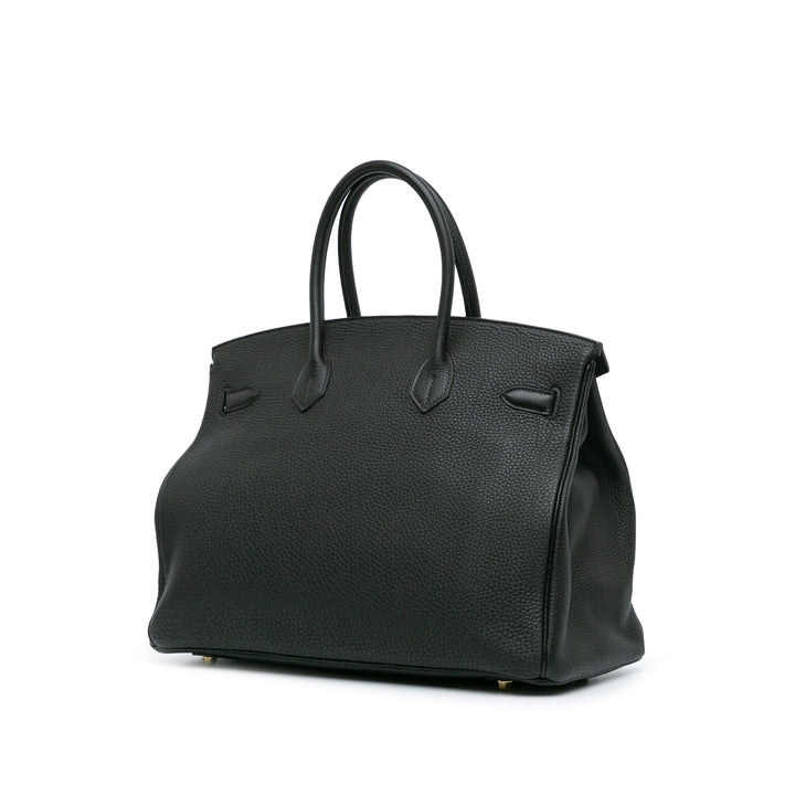 Togo Birkin Retourne 35 Black - Gaby Paris