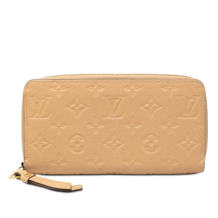 Louis Vuitton Monogram Empreinte Zippy Portefeuille long