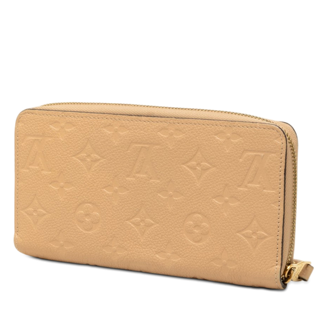 Louis Vuitton Monogram Empreinte Zippy Portefeuille long
