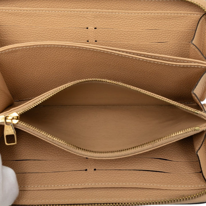 Louis Vuitton Monogram Empreinte Zippy Portefeuille long