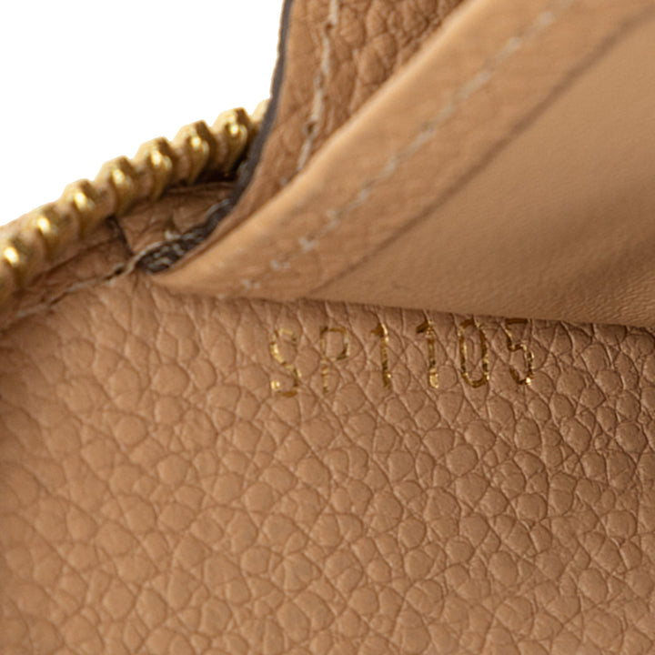 Louis Vuitton Monogram Empreinte Zippy Portefeuille long