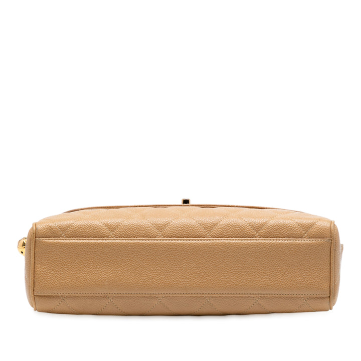 Chanel CC Quilted Caviar Sac caméra Marron – GABY PARIS Authentique