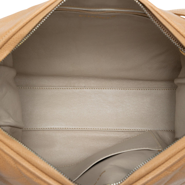 Chanel CC Quilted Caviar Sac caméra Marron – GABY PARIS Authentique