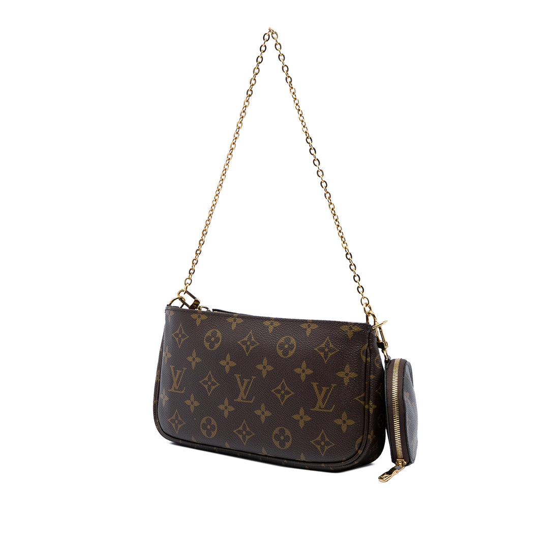Louis Vuitton Multi Pochette Accessoires Monogram Marron – vue 2 – GABY PARIS