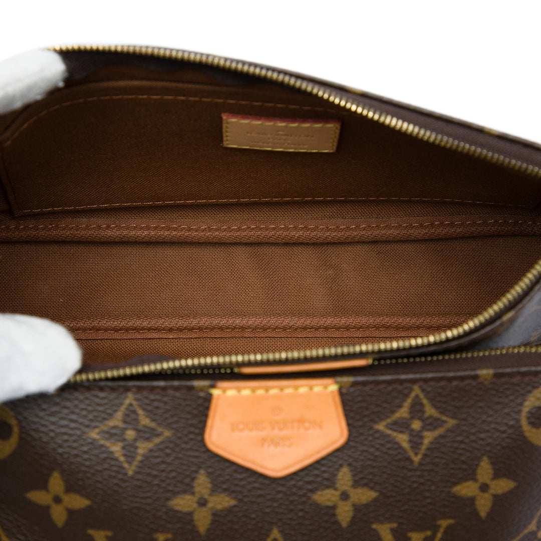 Louis Vuitton Multi Pochette Accessoires Monogram Marron – vue 4 – GABY PARIS