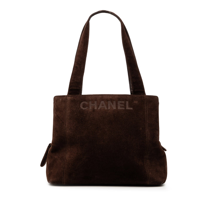 Chanel Daim LAX Logo Cabas