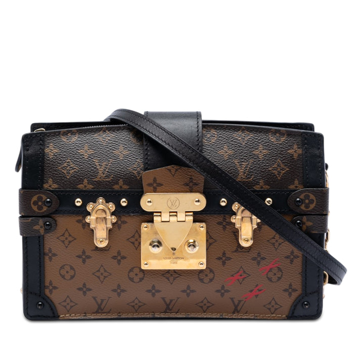 Trunk Pochette Monogram Reverse Marron