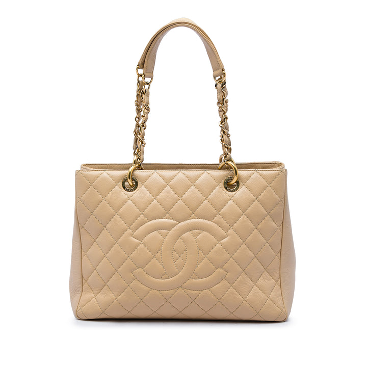 Chanel Cabas Cuir caviar Marron