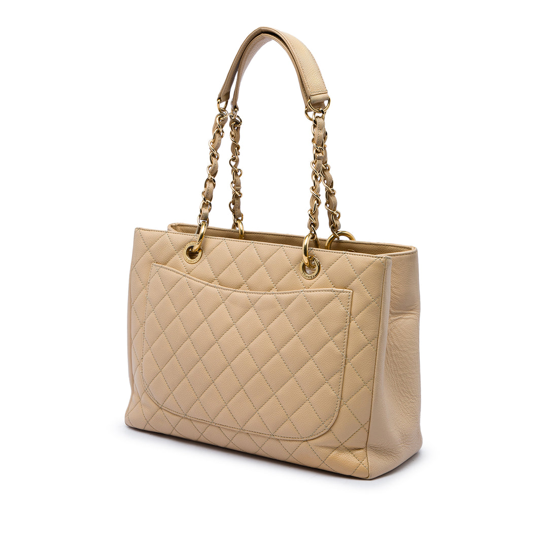 Chanel Cabas Cuir caviar Marron