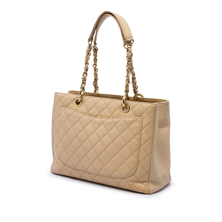 Chanel Cabas Cuir caviar Marron