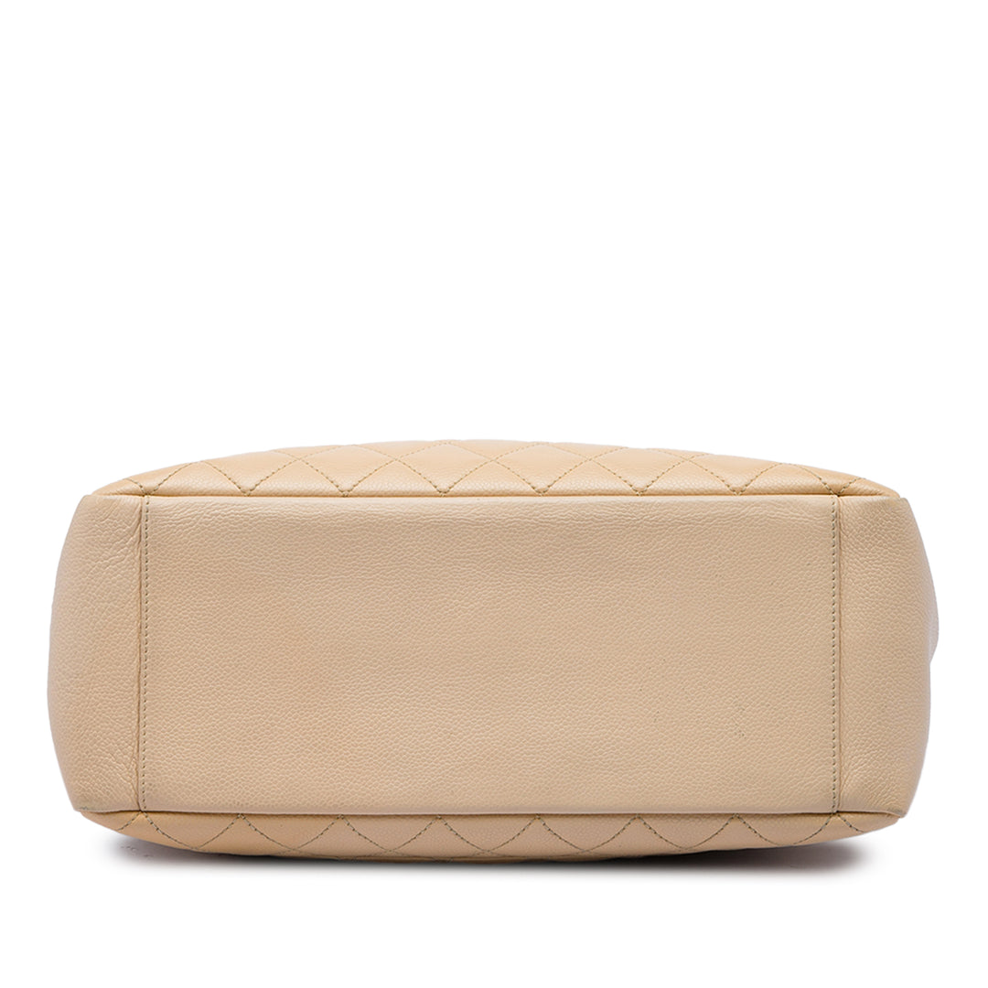 Chanel Cabas Cuir caviar Marron