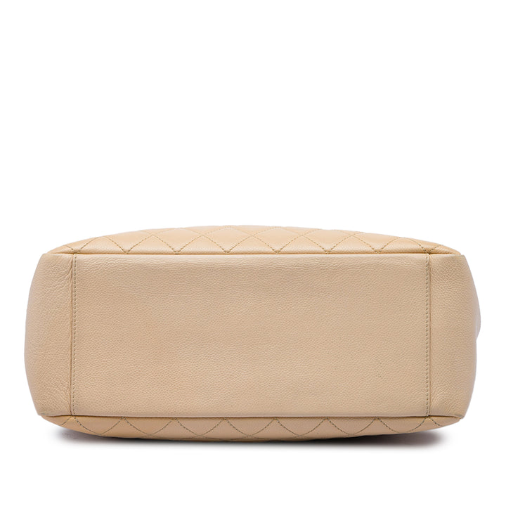 Chanel Cabas Cuir caviar Marron