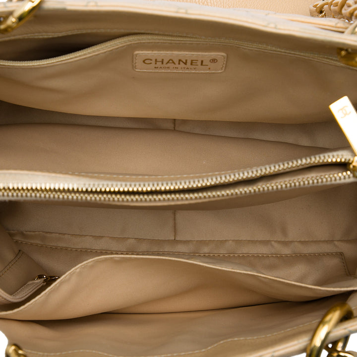 Chanel Cabas Cuir caviar Marron