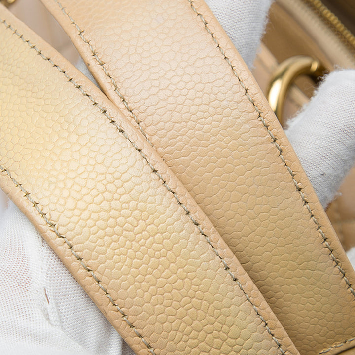 Chanel Cabas Cuir caviar Marron