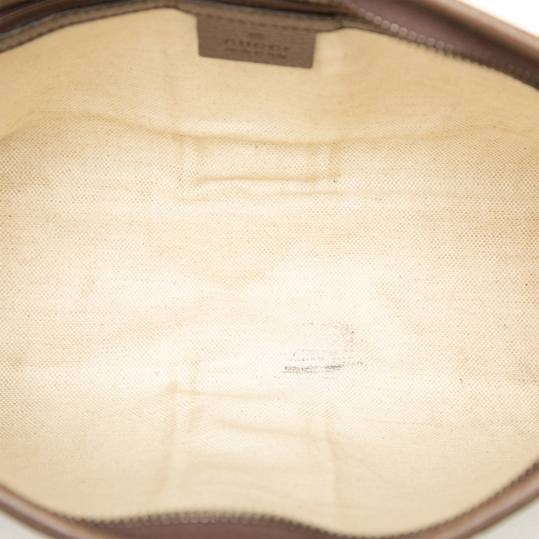 Gucci Web Ophidia Pochette GG Supreme Beige