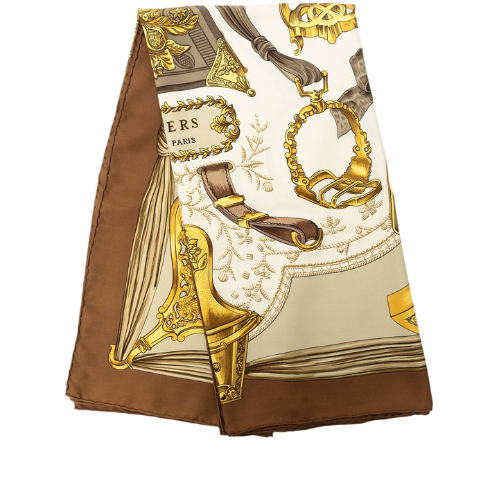 Etriers Foulard 90 Beige