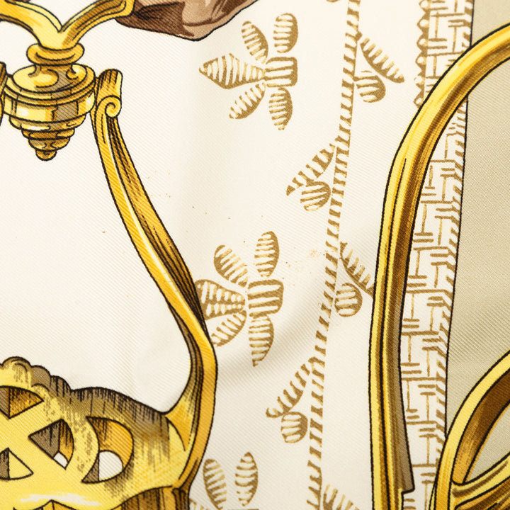 Etriers Foulard 90 Beige