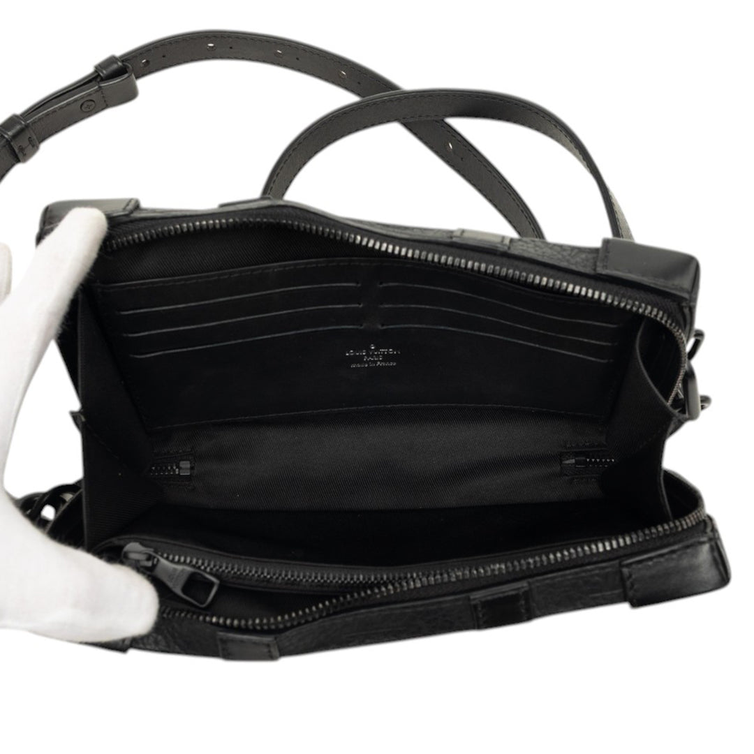 Souple Trunk Portefeuille Monogram Noir