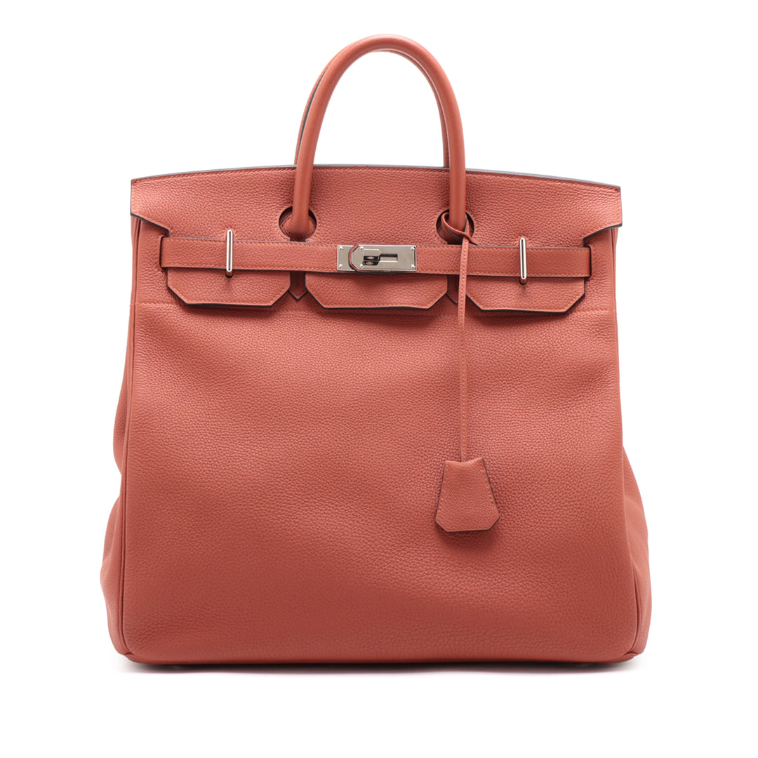 Hermès Togo Haut A Courroies 40 Marron – GABY PARIS Authentique