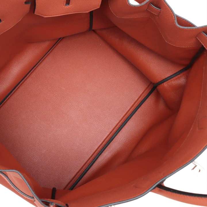 Hermès Togo Haut A Courroies 40 Marron – GABY PARIS Authentique