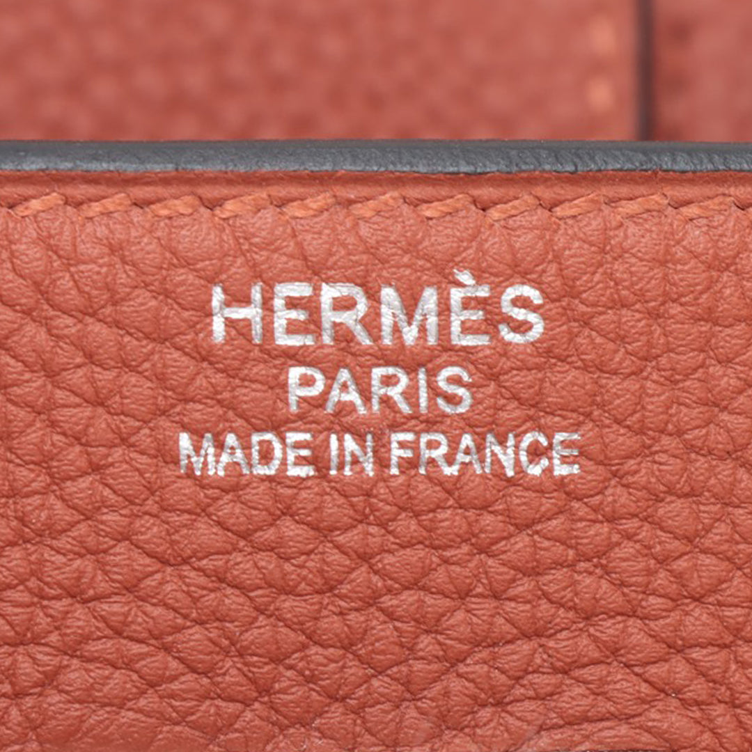 Hermès Togo Haut A Courroies 40 Marron – GABY PARIS Authentique