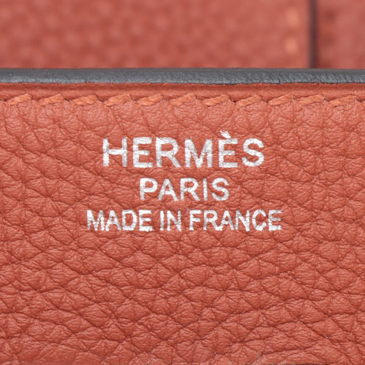 Hermès Togo Haut A Courroies 40 Marron – GABY PARIS Authentique