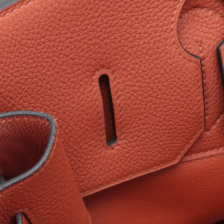 Hermès Togo Haut A Courroies 40 Marron – GABY PARIS Authentique