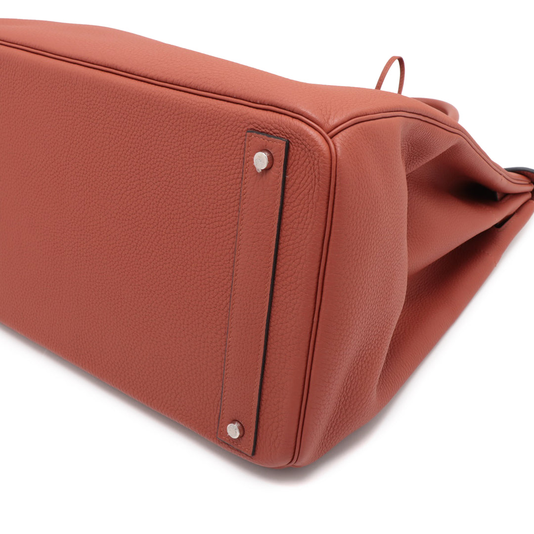 Hermès Togo Haut A Courroies 40 Marron – GABY PARIS Authentique